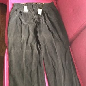 Saltaire silk/cotton pants